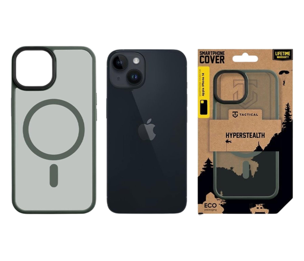 Tactical MagForce Hyperstealth Kryt pro Apple iPhone 14 Forest Green - 1514027 - zdjęcie 3